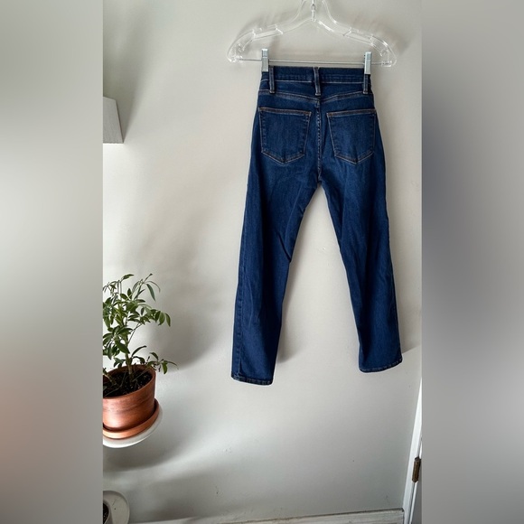 FRAME Le High Straight Dark Wash Jeans Women’s Size 23 - Picture 7 of 8